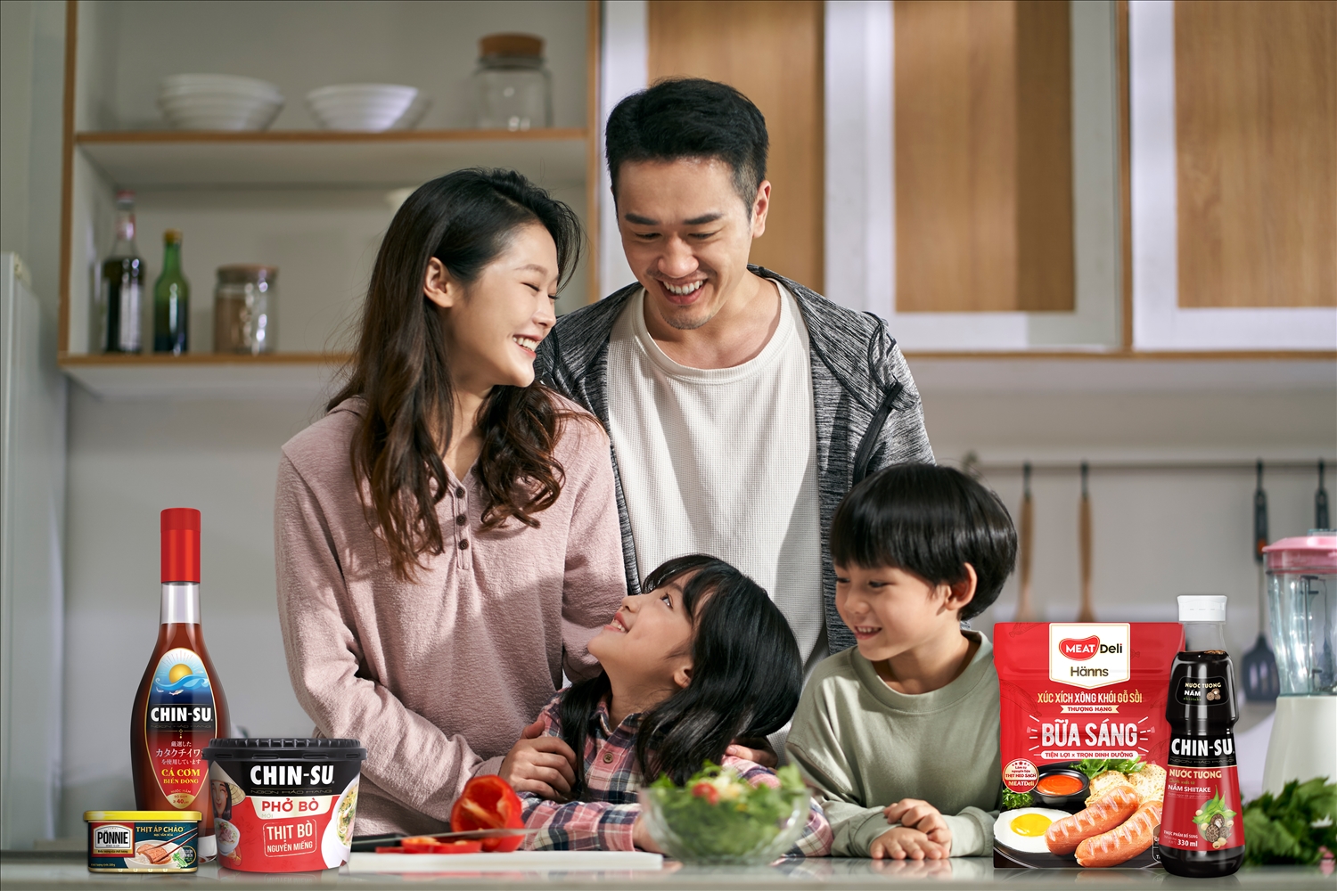 Sản phẩm Chin Su quen thuộc với bữa ăn gia đình Sản phẩm Chin Su quen thuộc với bữa ăn gia đình