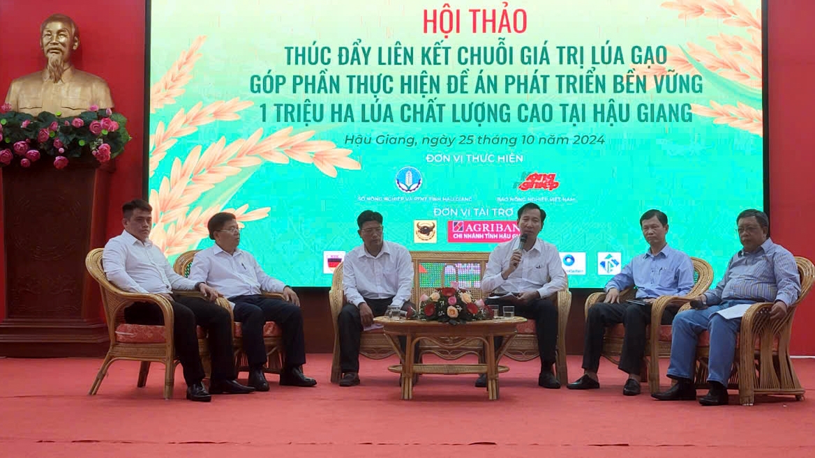 Đề án 1 triệu ha lúa chất lượng cao năng suất, lợi nhuận tăng nông dân sẽ theo hình ảnh 1 De an 1 trieu ha lua chat luong cao nang suat, loi nhuan tang nong dan se theo hinh anh 1