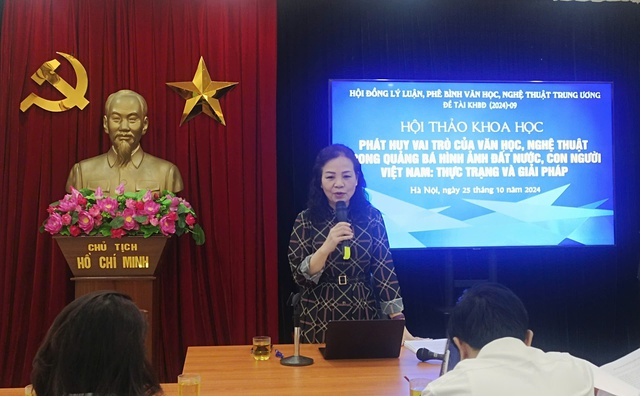 Phát huy sức mạnh của văn học, nghệ thuật trong vai trò quảng bá hình ảnh Việt Nam với bạn bè quốc tế - Ảnh 1. Phát huy sức mạnh của văn học, nghệ thuật trong vai trò quảng bá hình ảnh Việt Nam với bạn bè quốc tế - Ảnh 1.