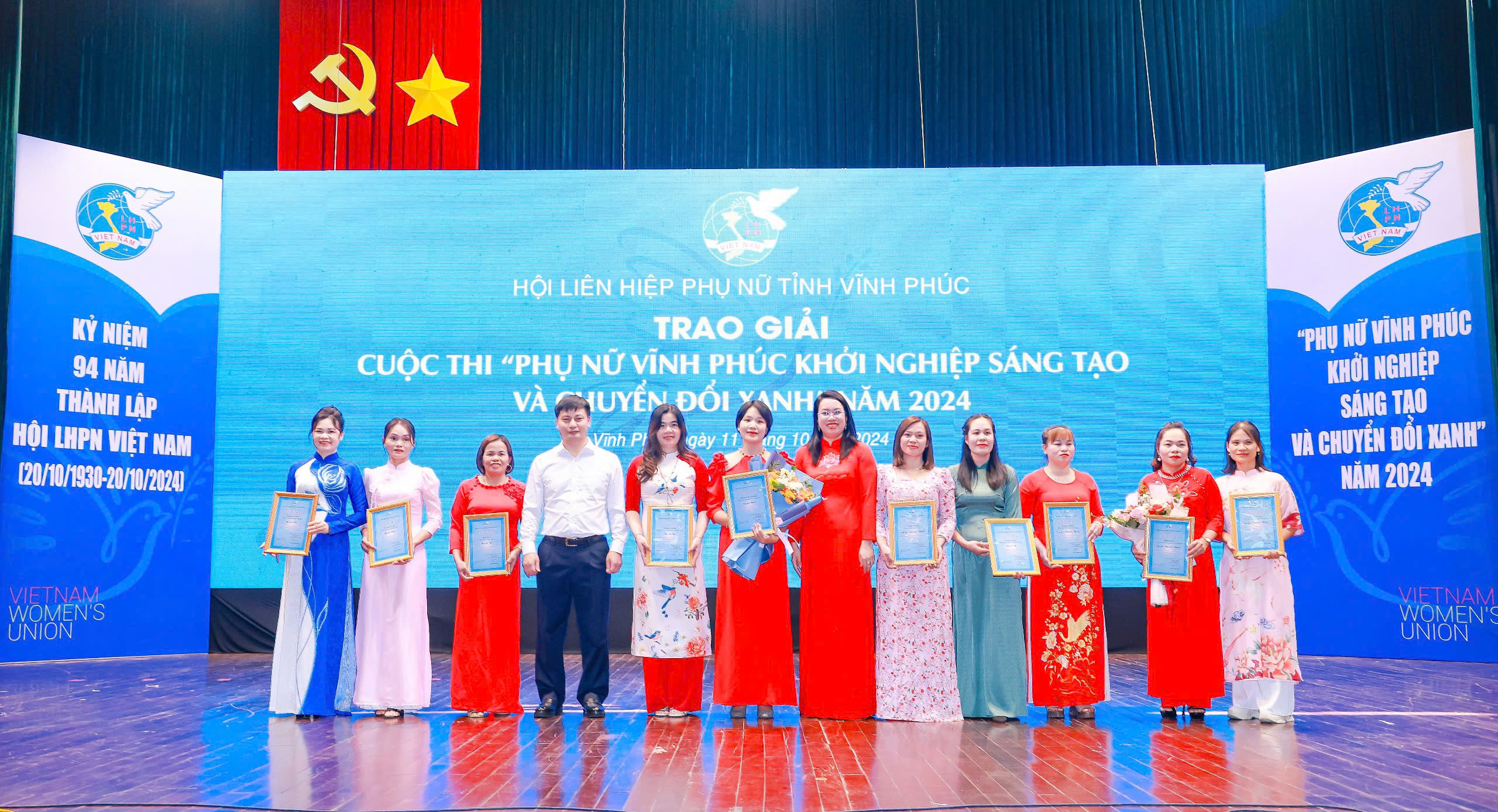 Phụ nữ Vĩnh Phúc khởi nghiệp sáng tạo và chuyển đổi xanh- Ảnh 1. Phụ nữ Vĩnh Phúc khởi nghiệp sáng tạo và chuyển đổi xanh- Ảnh 1.