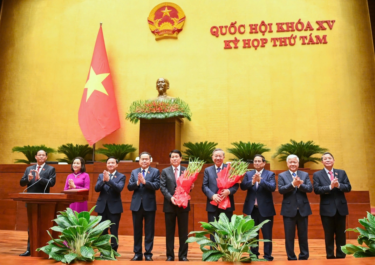 quốc hội bầu ông lương cường giữ chức chủ tịch nước hình ảnh 1 quoc hoi bau ong luong cuong giu chuc chu tich nuoc hinh anh 1