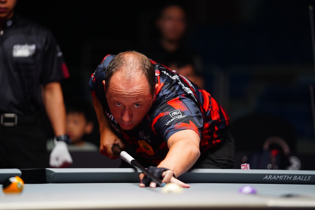 Shane Van Boening dừng bước sớm ở giải Hanoi Open Pool 2024 - 1 Shane Van Boening dừng bước sớm ở giải Hanoi Open Pool 2024 - 1