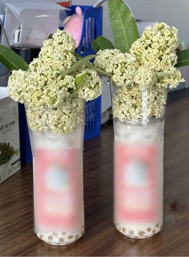 Sau mì trà sữa bắp bò, trà sữa vị hoa sữa và nước khoáng hoa sữa tiếp tục khiến netinzen 'chao đảo'- Ảnh 3. Sau mì trà sữa bắp bò, trà sữa vị hoa sữa và nước khoáng hoa sữa tiếp tục khiến netinzen 'chao đảo'- Ảnh 3.