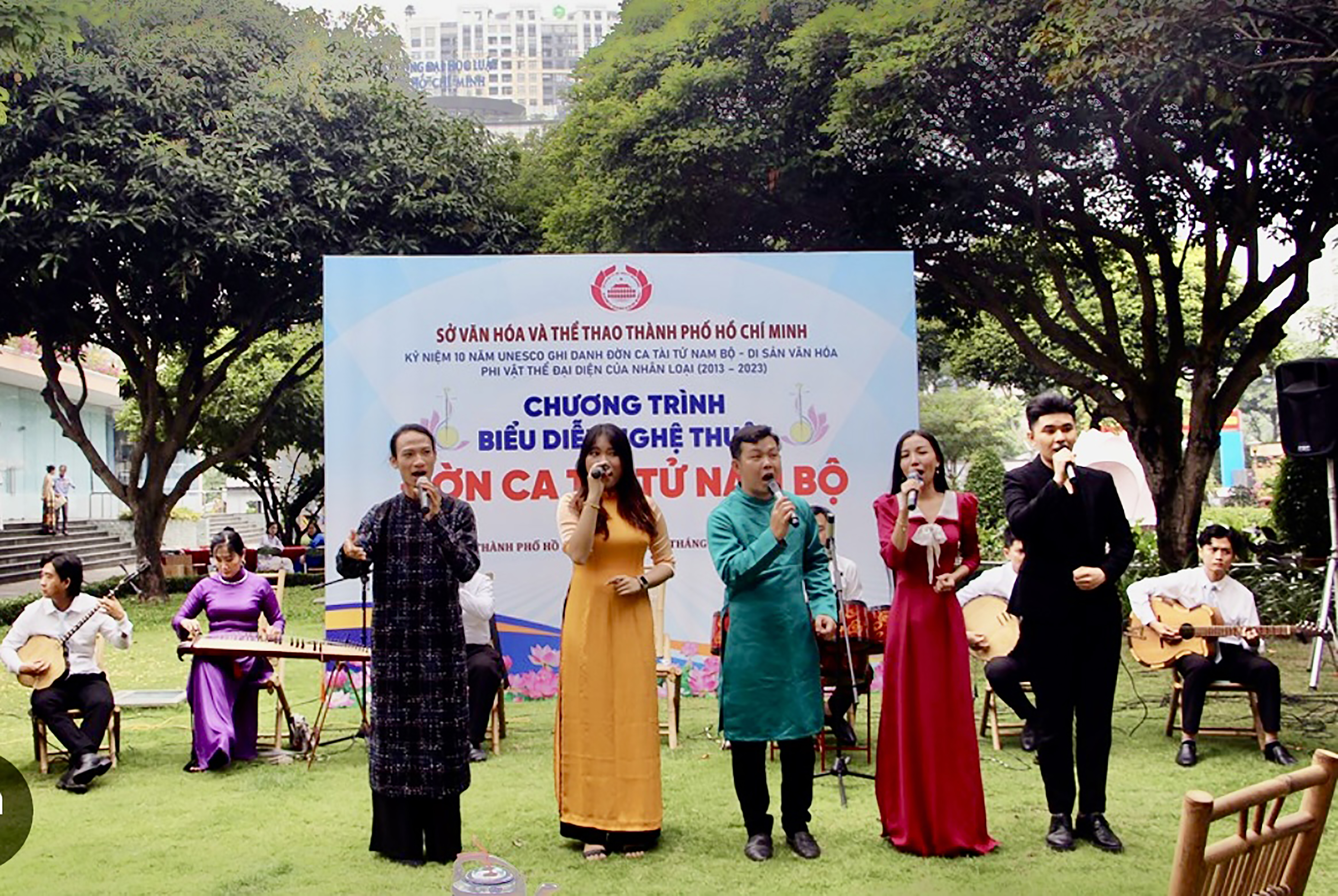 Trại sáng tác nghệ thuật đờn ca tài tử- Ảnh 1. Trại sáng tác nghệ thuật đờn ca tài tử- Ảnh 1.