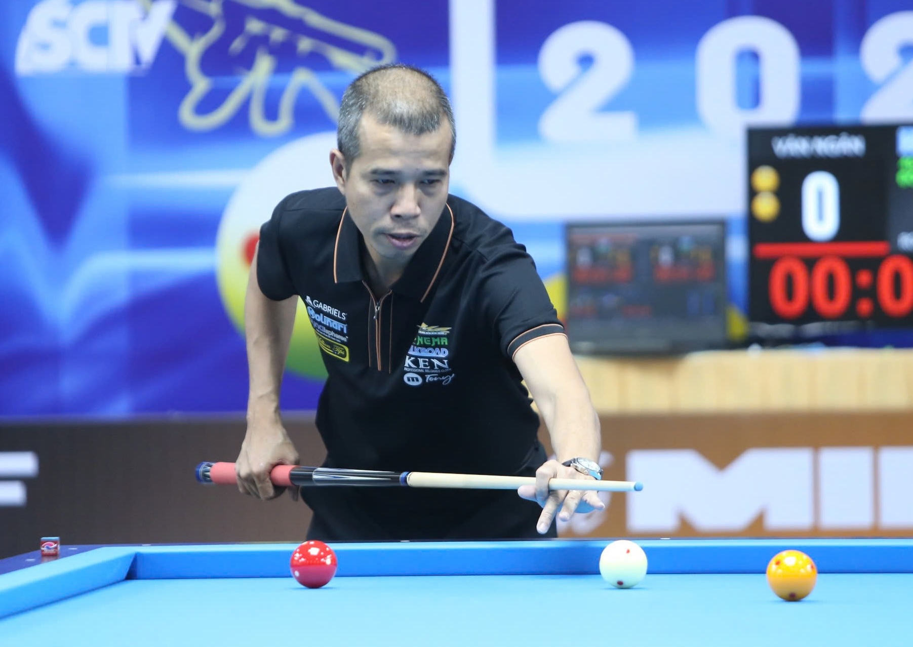 Billiards 3 băng: Trần Quyết Chiến dẫn trước, nhưng cái kết đầy bất ngờ- Ảnh 1. Billiards 3 băng: Trần Quyết Chiến dẫn trước, nhưng cái kết đầy bất ngờ- Ảnh 1.