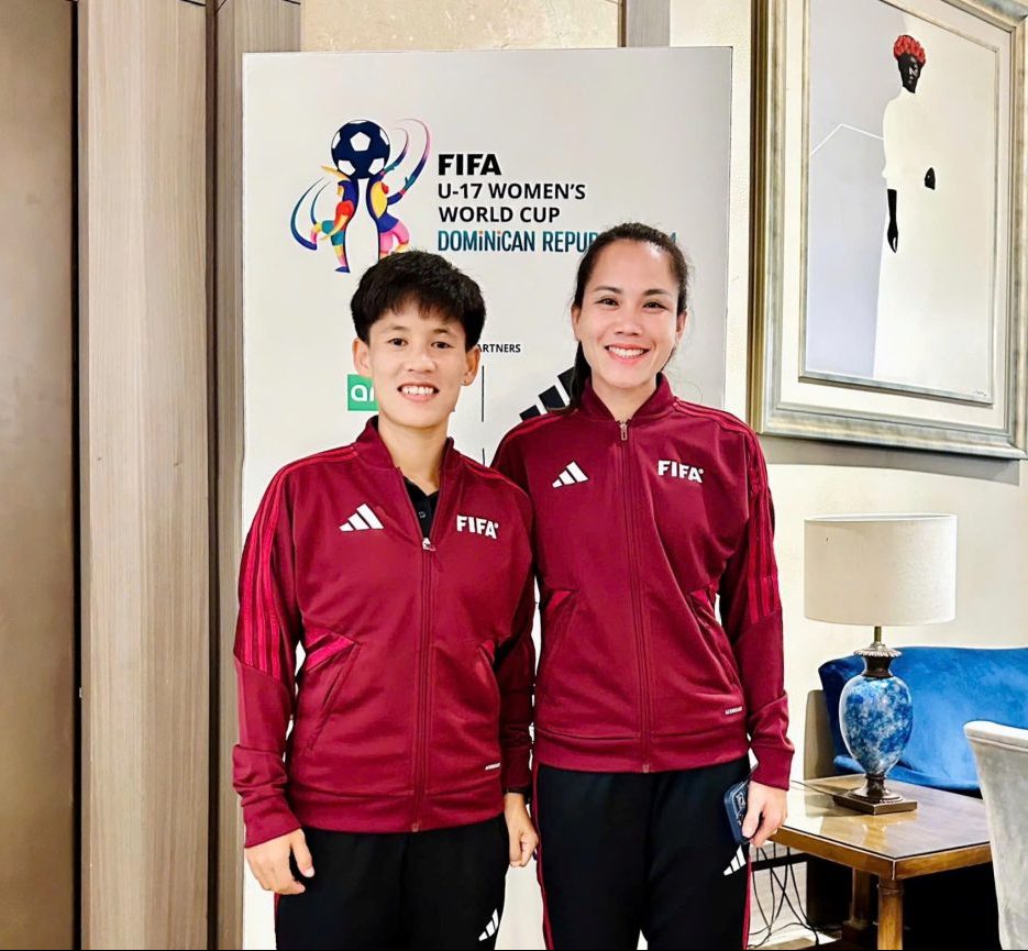 Trọng tài Việt Nam bắt chính tại World Cup U.17 nữ, trận của đội Brazil- Ảnh 1. Trọng tài Việt Nam bắt chính tại World Cup U.17 nữ, trận của đội Brazil- Ảnh 1.