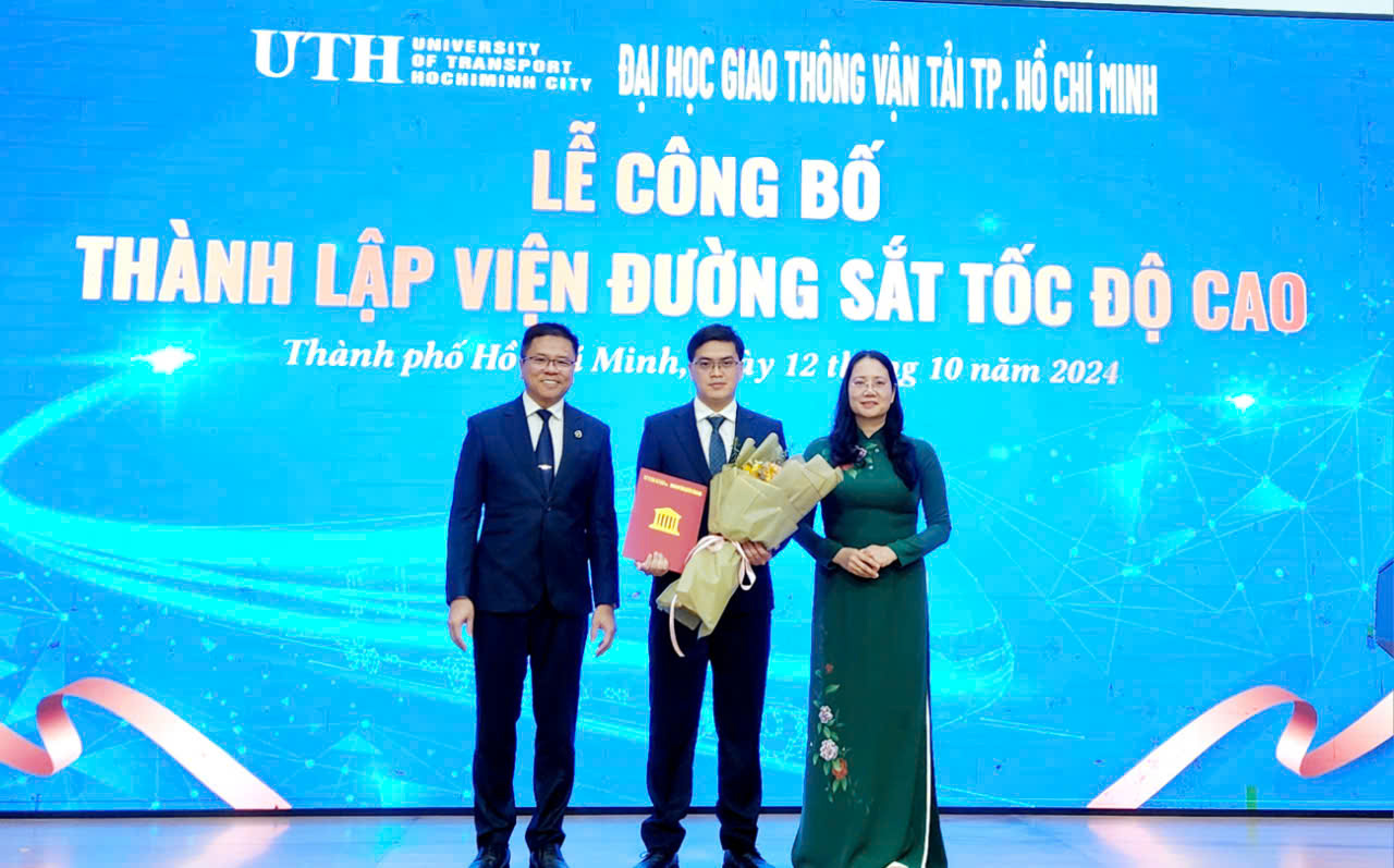 Trường Đại học đầu tiên thành lập Viện Đường sắt tốc độ cao- Ảnh 1. Trường Đại học đầu tiên thành lập Viện Đường sắt tốc độ cao- Ảnh 1.
