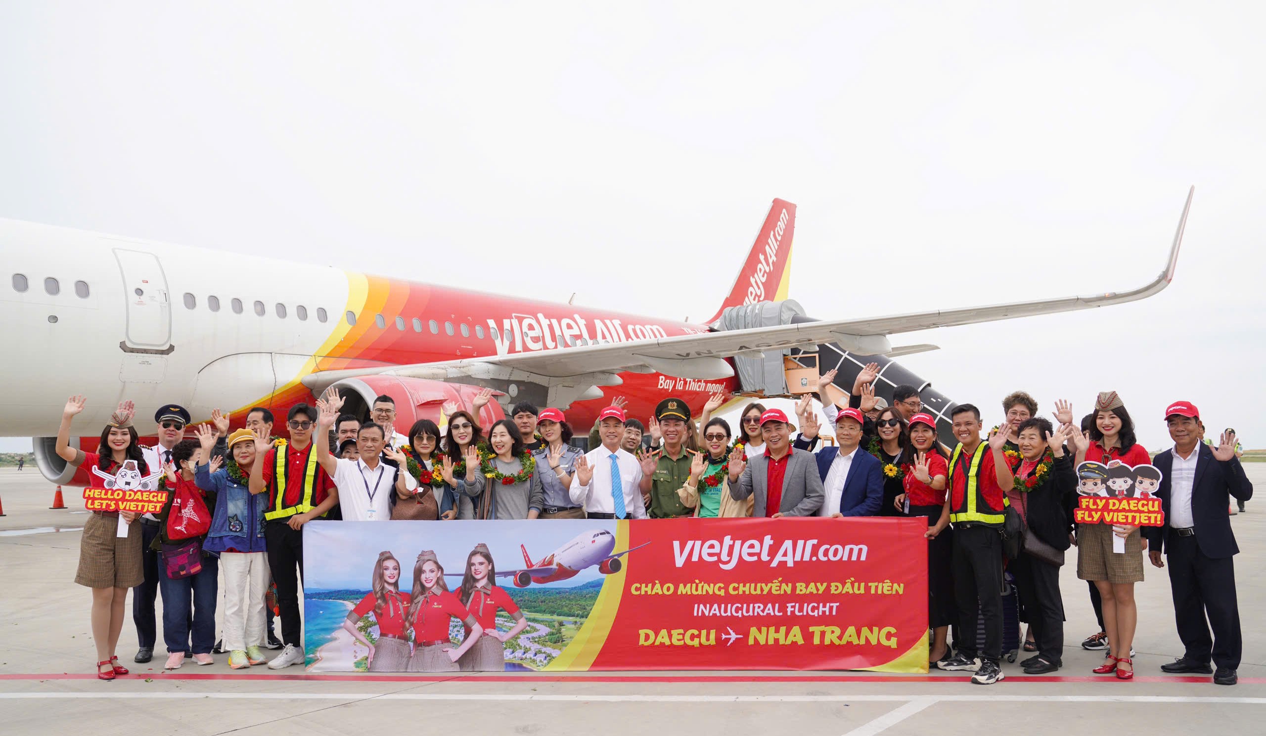 Vietjet khai trương đường bay Daegu – Nha Trang, nối gần hơn hai thiên đường du lịch Việt – Hàn- Ảnh 2. Vietjet khai trương đường bay Daegu – Nha Trang, nối gần hơn hai thiên đường du lịch Việt – Hàn- Ảnh 2.