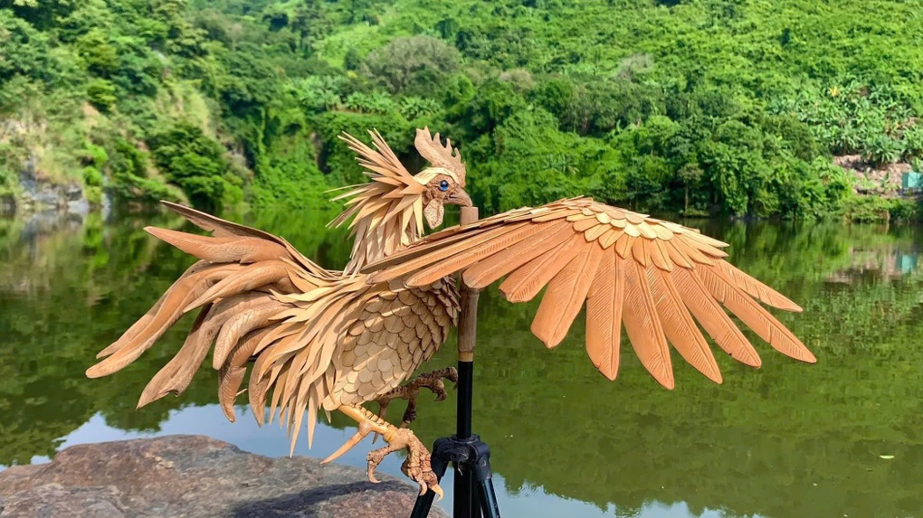 Chàng trai thổi hồn tre thành sản phẩm tinh xảo lên đến chục triệu đồng - Vietnam.vn Chàng trai thổi hồn tre thành sản phẩm tinh xảo lên đến chục triệu đồng