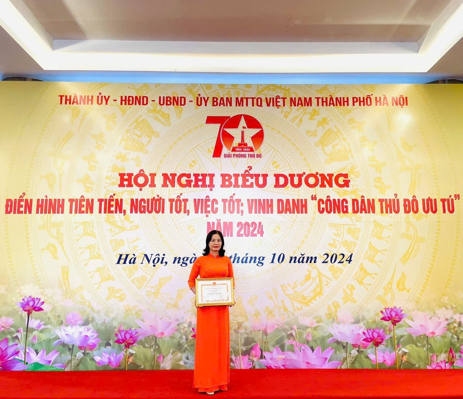 Cô giáo giàu lòng nhân ái được vinh danh 'người tốt việc tốt' Cô giáo giàu lòng nhân ái được vinh danh 'người tốt việc tốt'
