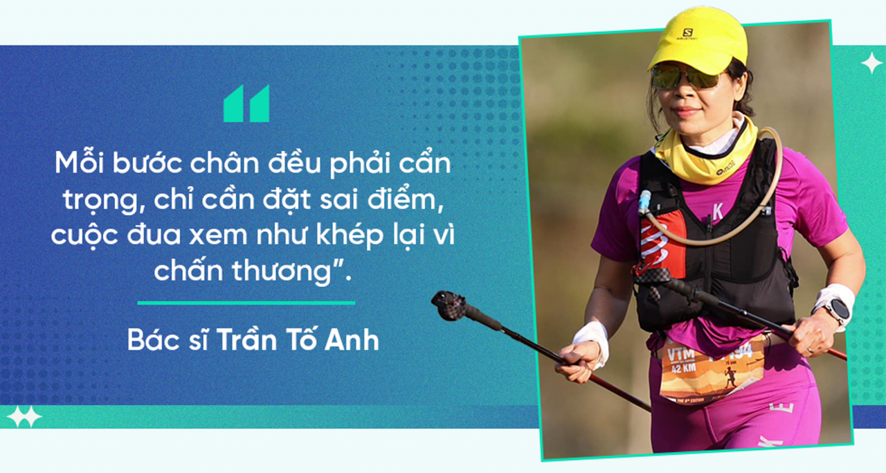 Nữ bác sĩ trở thành ultra marathon ở độ tuổi U60 và 2 bí quyết tạo kỳ tích - Vietnam.vn Nữ bác sĩ trở thành ultra marathon ở độ tuổi U60 và 2 bí quyết tạo kỳ tích