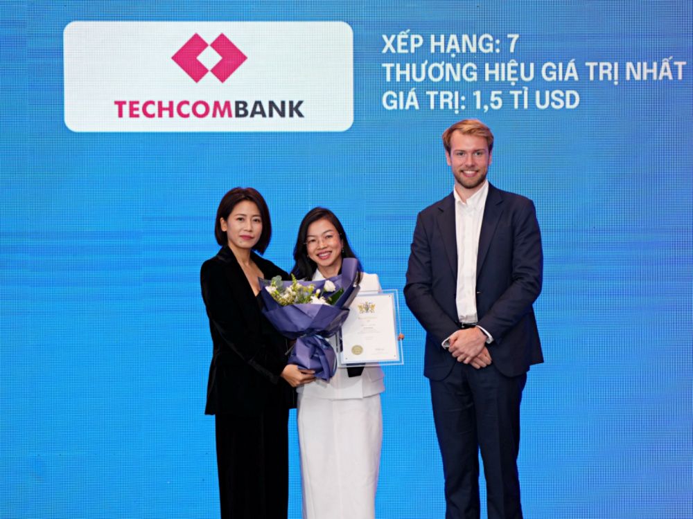 Techcombank - Ngân hàng tư nhân giá trị nhất Việt Nam tiếp tục thăng hạng toàn cầu Techcombank - Ngân hàng tư nhân giá trị nhất Việt Nam tiếp tục thăng hạng toàn cầu