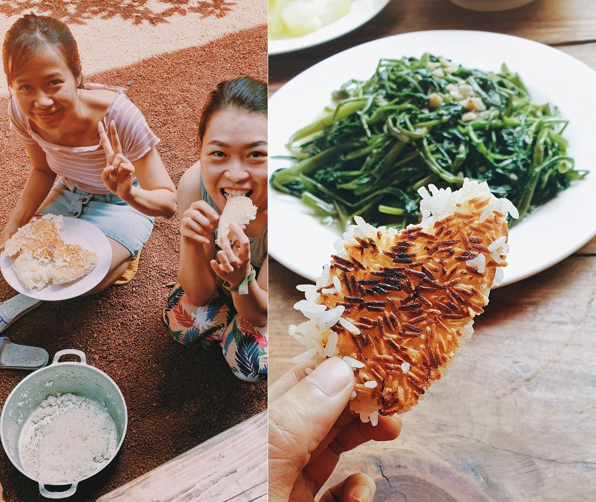 Về nhà Bà Đất, ăn cơm cháy nồi gang - Ảnh 5. Về nhà Bà Đất, ăn cơm cháy nồi gang - Ảnh 5.
