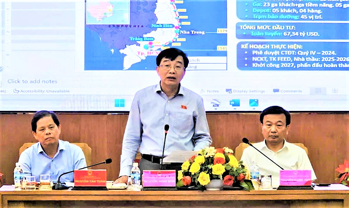 Ủy ban Kinh tế Quốc hội khảo sát Dự án đường sắt tốc độ cao trục Bắc - Nam- Ảnh 2. Ủy ban Kinh tế Quốc hội khảo sát Dự án đường sắt tốc độ cao trục Bắc - Nam- Ảnh 2.