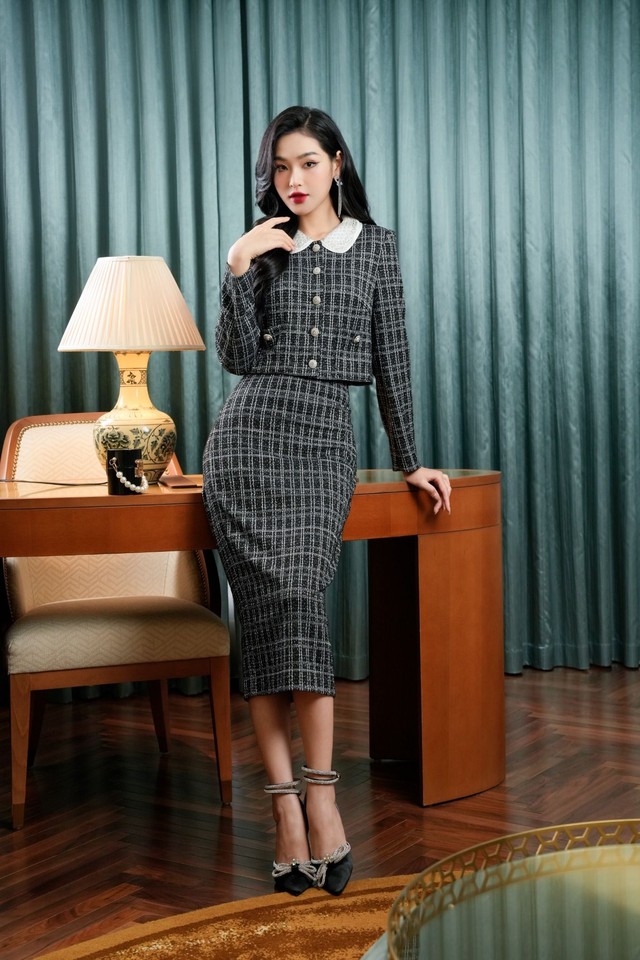 Bí quyết để trở nên thời thượng với váy dạ- Ảnh 7. Bí quyết để trở nên thời thượng với váy dạ- Ảnh 7.