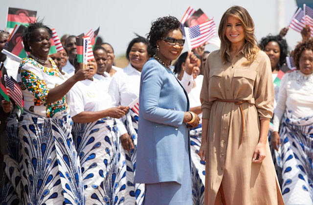 Sự thay đổi trong phong cách thời trang của Melania Trump- Ảnh 12. Sự thay đổi trong phong cách thời trang của Melania Trump- Ảnh 12.