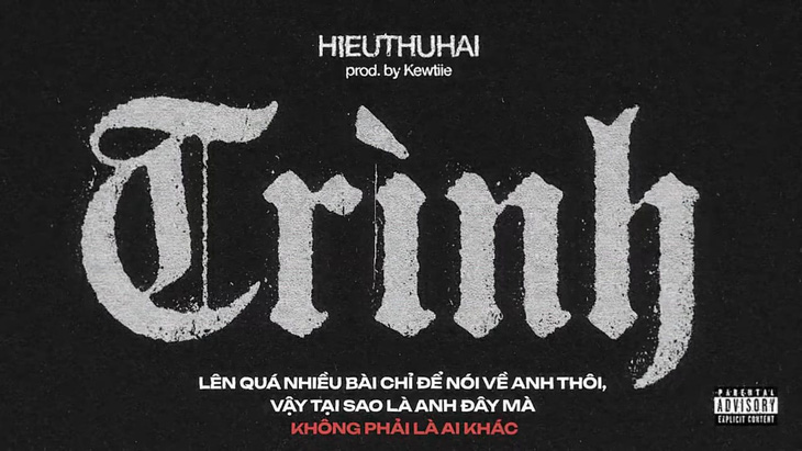 HIEUTHUHAI khoe Trình rap diss, mà hiền quá không thấm - Ảnh 3. HIEUTHUHAI phóng tay mắng anti-fan trong ca khúc mới, fan bảo thế vẫn thường - Ảnh 3.