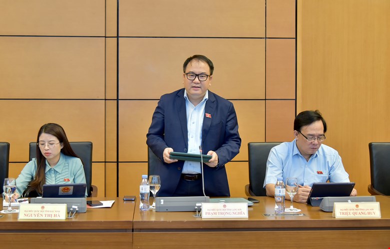 Đại biểu Quốc hội Phạm Trọng Nghĩa (Đoàn đại biểu Quốc hội tỉnh Lạng Sơn) - Ảnh: Media.quochoi.vn