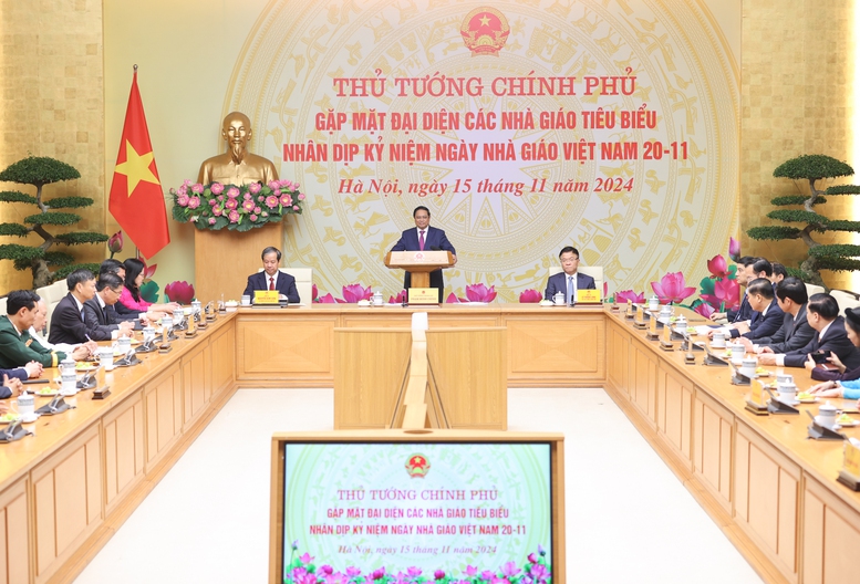 Thủ tướng: Hướng tới kỷ nguyên mới, giáo dục tiếp tục là quốc sách hàng đầu- Ảnh 5. Thủ tướng: Hướng tới kỷ nguyên mới, giáo dục tiếp tục là quốc sách hàng đầu- Ảnh 5.