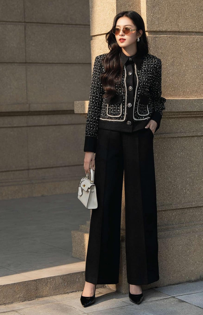 Áo tweed và kiểu trang phục 'bất bại' mùa đông- Ảnh 6. Áo tweed và kiểu trang phục 'bất bại' mùa đông- Ảnh 6.