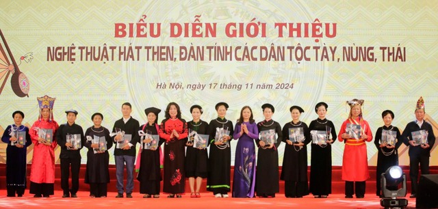 Bế mạc Liên hoan nghệ thuật hát Then, đàn Tính các dân tộc Tày, Nùng Thái lần thứ VII - Ảnh 6. Bế mạc Liên hoan nghệ thuật hát Then, đàn Tính các dân tộc Tày, Nùng Thái lần thứ VII - Ảnh 6.