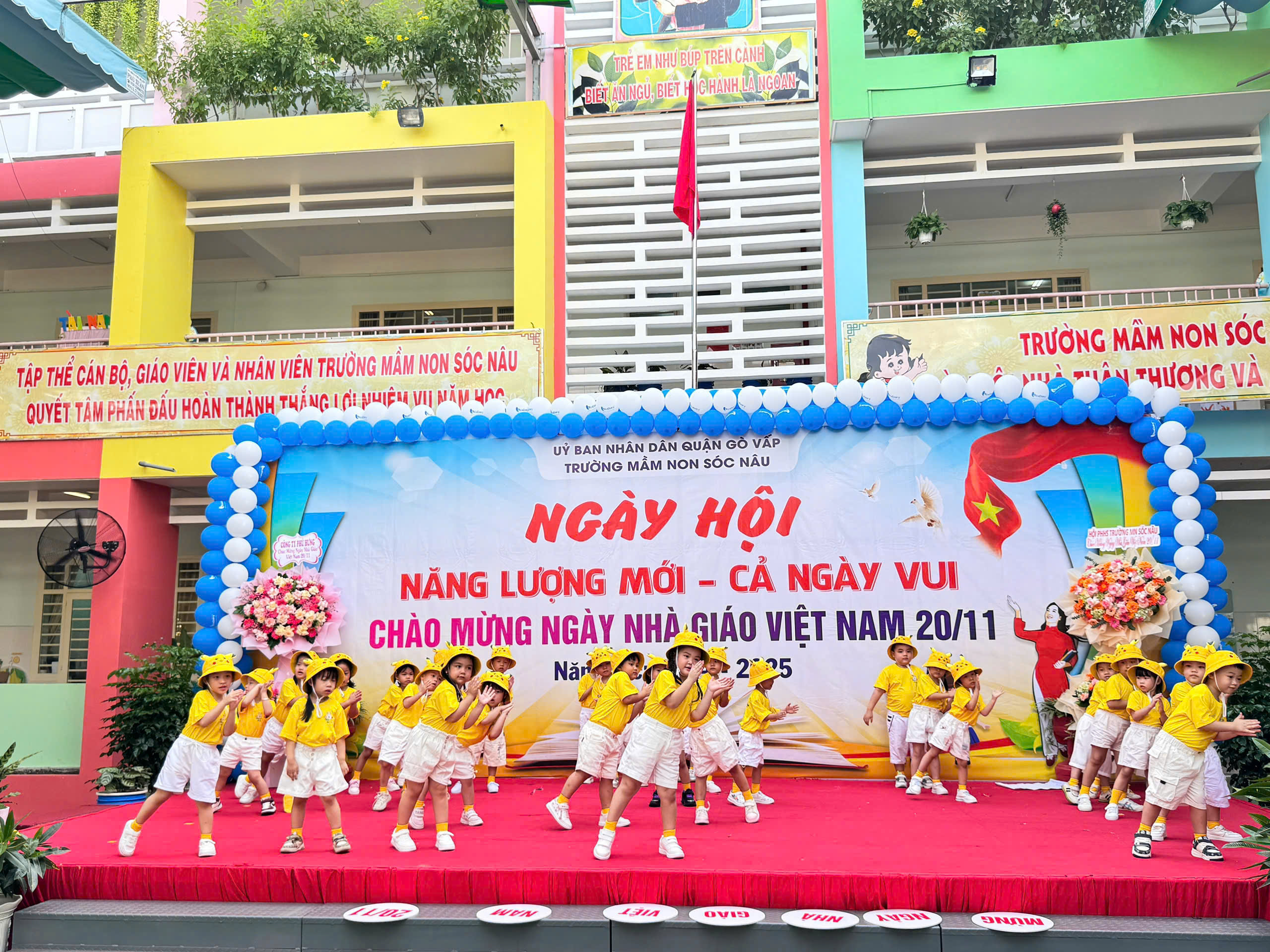 Trường mầm non đón ngày 20.11 theo cách thú vị- Ảnh 3. Trường mầm non đón ngày 20.11 theo cách thú vị- Ảnh 3.