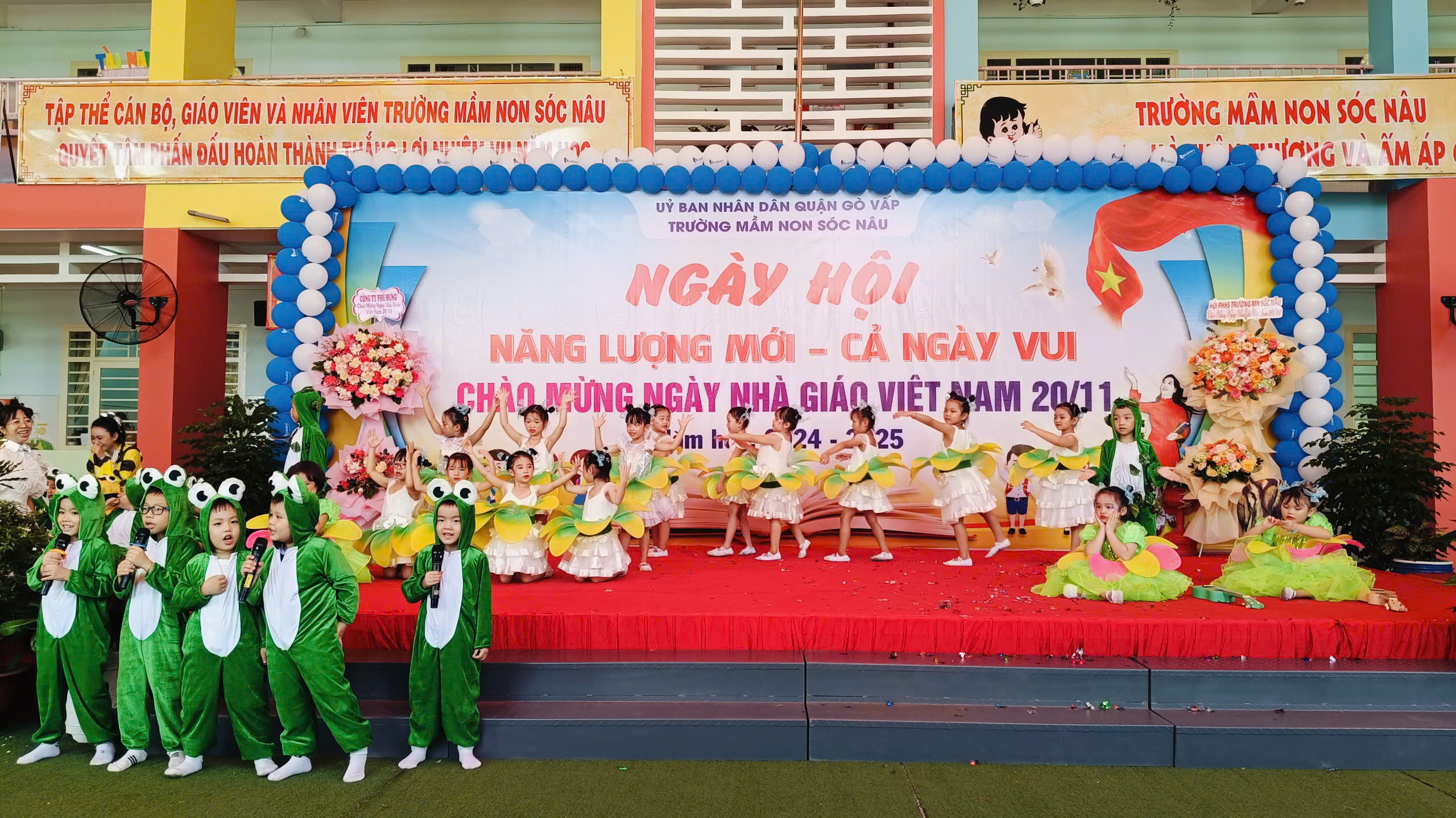 Trường mầm non đón ngày 20.11 theo cách thú vị- Ảnh 5. Trường mầm non đón ngày 20.11 theo cách thú vị- Ảnh 5.