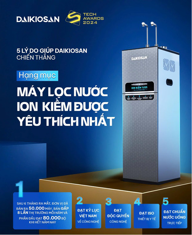 Daikiosan, Makano là thương hiệu máy lọc nước duy nhất đạt tiêu chuẩn ISO quốc tế về trang thiết bị - Ảnh 5.