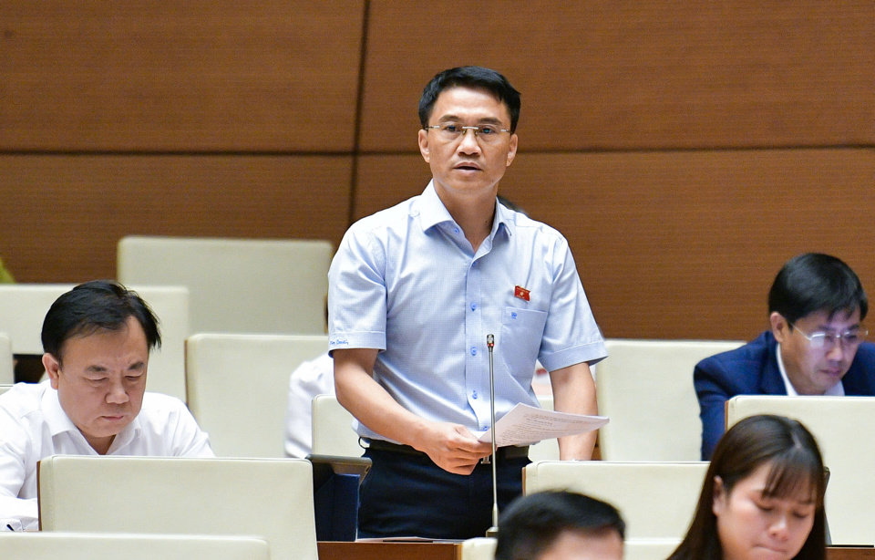 Đại biểu Đỗ Huy Khánh (Đoàn đại biểu Quốc hội tỉnh Đồng Nai) - Ảnh: Media.quochoi.vn