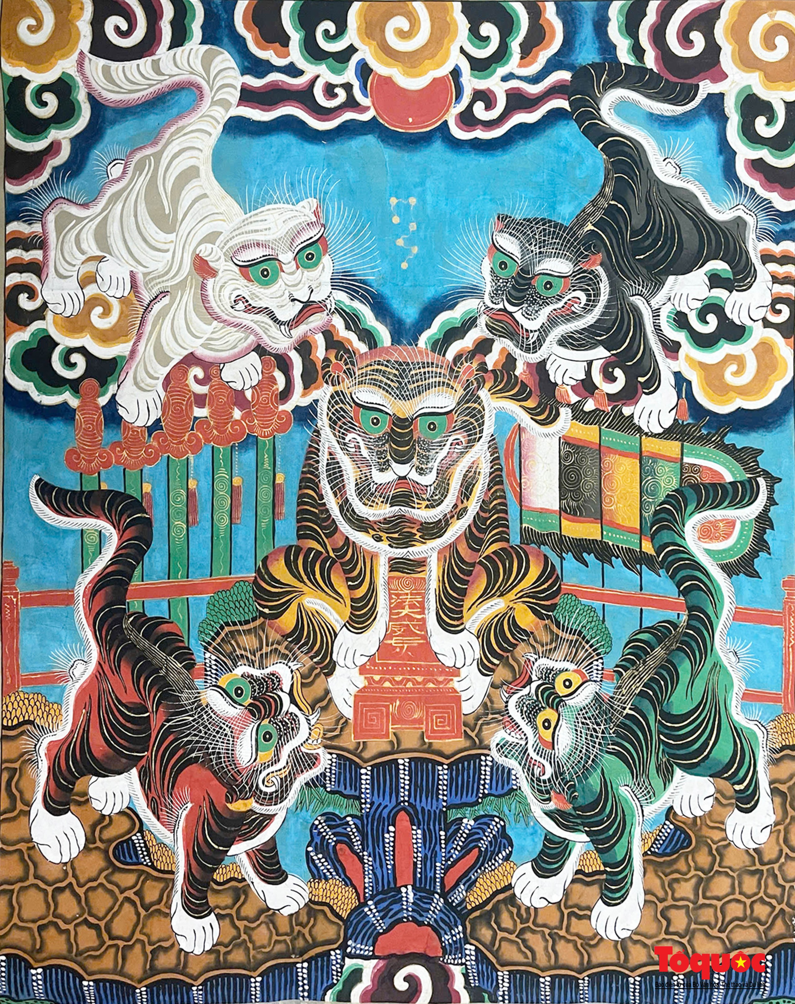 Khai mạc triển lãm “Tranh dân gian Việt Nam” - Ảnh 6. Khai mạc triển lãm “Tranh dân gian Việt Nam” - Ảnh 6.