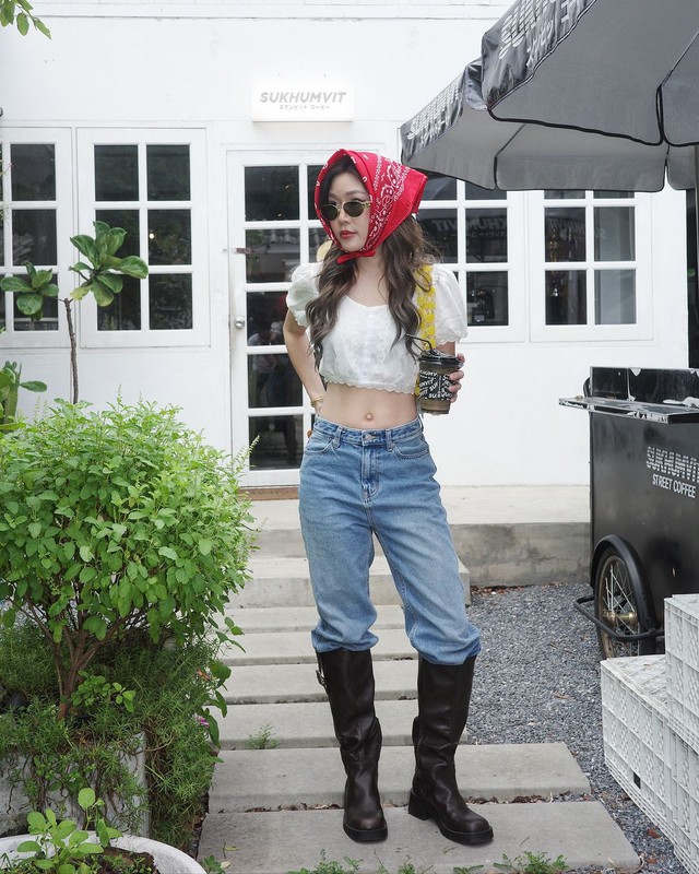 Thử đa dạng phong cách cùng khăn turban- Ảnh 7. Thử đa dạng phong cách cùng khăn turban- Ảnh 7.