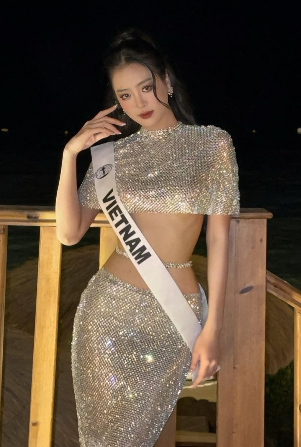 Bùi Khánh Linh trình diễn áo tắm ở Hoa hậu Liên lục địa 2024 - 4 Bùi Khánh Linh trình diễn áo tắm ở Hoa hậu Liên lục địa 2024 - 4