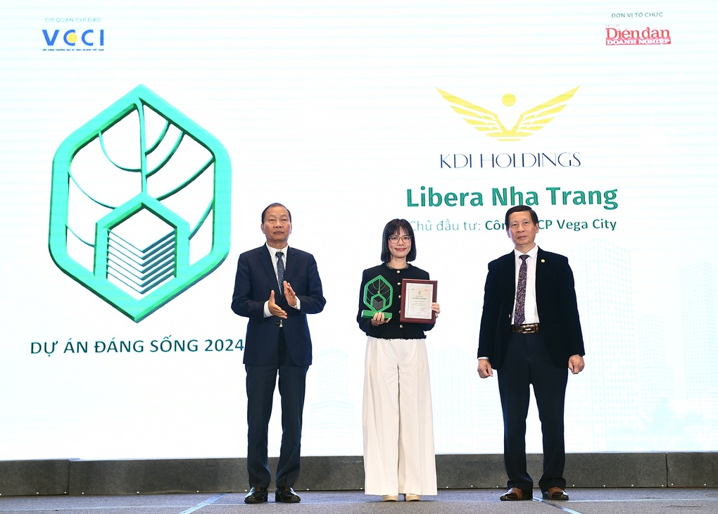 KDI Holdings nhận 2 giải thưởng tại Dự án đáng sống 2024 - 3 KDI Holdings nhận 2 giải thưởng tại Dự án đáng sống 2024 - 3