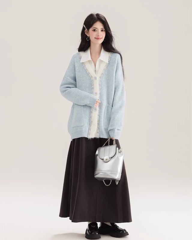 Vé thông hành mùa đông gọi tên áo cardigan- Ảnh 4. Vé thông hành mùa đông gọi tên áo cardigan- Ảnh 4.