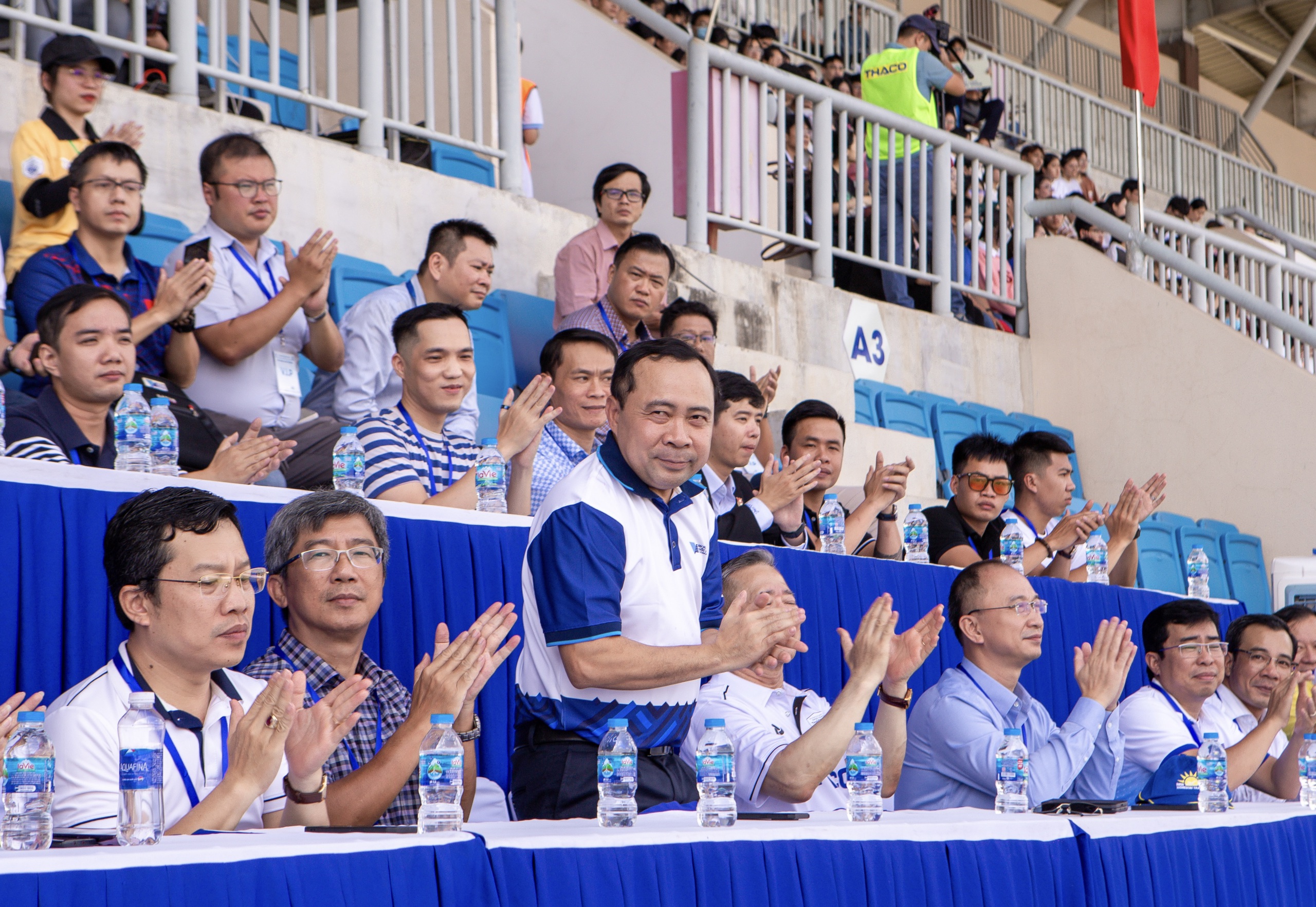 Ấn tượng lễ khai mạc giải bóng đá sinh viên ĐHQG TP.HCM - THACO Cup 2024- Ảnh 1. Ấn tượng lễ khai mạc giải bóng đá sinh viên ĐHQG TP.HCM - THACO Cup 2024- Ảnh 1.