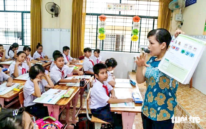 Chỉ số thông thạo tiếng Anh: Việt Nam đứng thứ 63 trong 116 quốc gia khảo sát - Ảnh 1. Việt Nam tuột xuống nhóm có chỉ số thông thạo tiếng Anh mức thấp - Ảnh 1.
