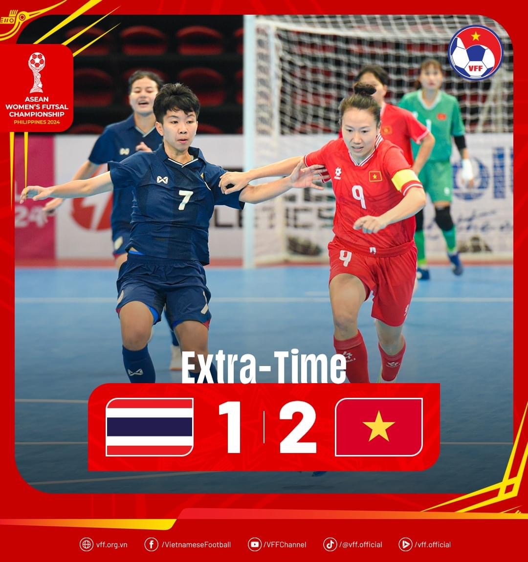 Chiến thắng lịch sử của các cô gái vàng futsal Việt Nam- Ảnh 1. Chiến thắng lịch sử của các cô gái vàng futsal Việt Nam- Ảnh 1.