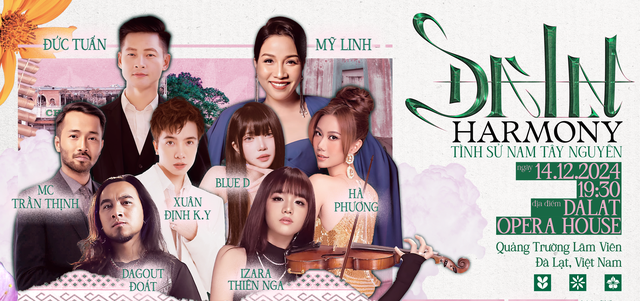 Đêm nhạc "Tình Sử Nam Tây Nguyên" sắp diễn ra tại Đà Lạt - Ảnh 1. Đêm nhạc "Tình Sử Nam Tây Nguyên" sắp diễn ra tại Đà Lạt - Ảnh 1.