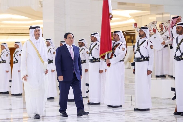 Đưa quan hệ Việt Nam-Qatar bước vào một giai đoạn mới, mạnh mẽ hơn, toàn diện hơn, tin cậy sâu sắc hơn- Ảnh 2. Đưa quan hệ Việt Nam-Qatar bước vào một giai đoạn mới, mạnh mẽ hơn, toàn diện hơn, tin cậy sâu sắc hơn- Ảnh 2.