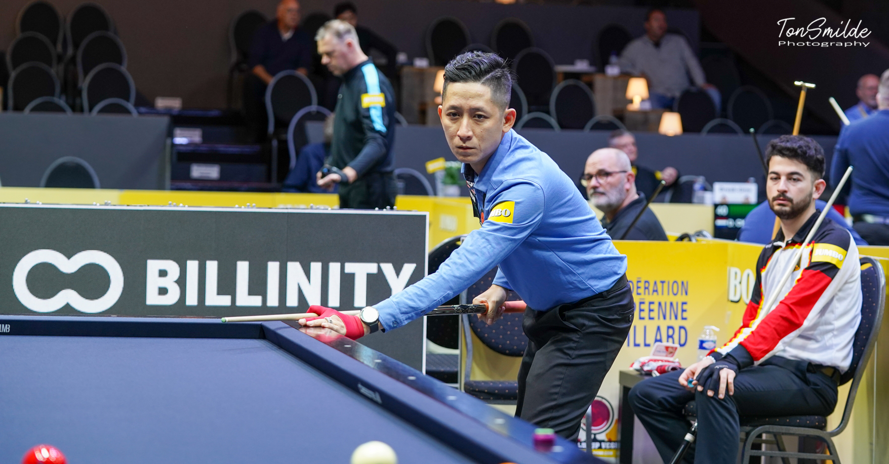 Billiards: Hoàn Tất giành vé ngoạn mục, hội ngộ Trần Quyết Chiến ở vòng chung kết- Ảnh 1. Billiards: Hoàn Tất giành vé ngoạn mục, hội ngộ Trần Quyết Chiến ở vòng chung kết- Ảnh 1.