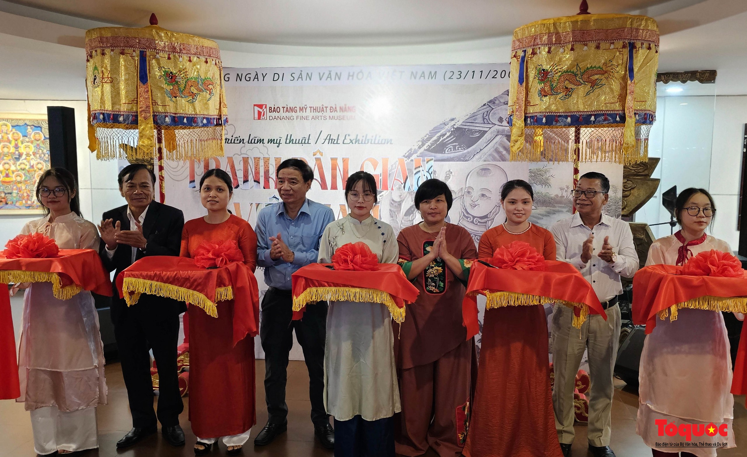 Khai mạc triển lãm “Tranh dân gian Việt Nam” - Ảnh 1. Khai mạc triển lãm “Tranh dân gian Việt Nam” - Ảnh 1.