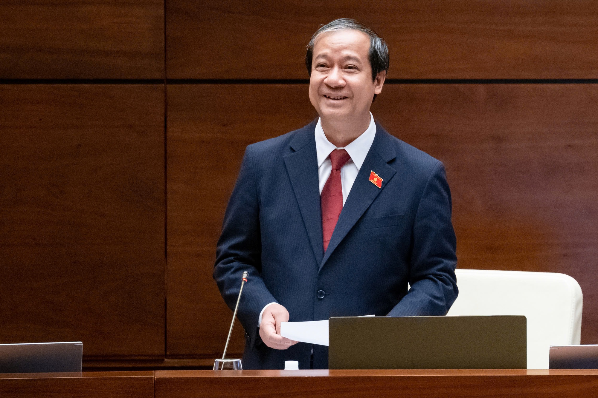 Bộ trưởng Nguyễn Kim Sơn: Khi đã xem là đột phá chiến lược, là quốc sách thì phải có một vài ưu tiên- Ảnh 1. Bộ trưởng Nguyễn Kim Sơn: Khi đã xem là đột phá chiến lược, là quốc sách thì phải có một vài ưu tiên- Ảnh 1.