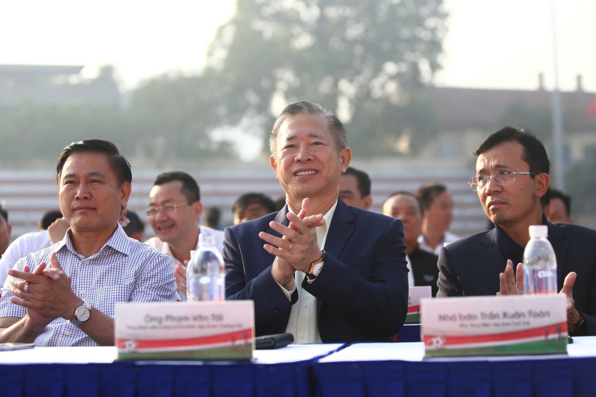 Ông Phạm Văn Tài – Tổng Giám đốc THACO tham dự Lễ khai mạc VCK Giải bóng đá công nhân, viên chức năm 2024 1