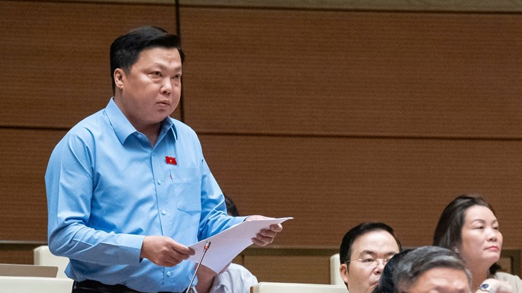 Đại biểu Quốc hội Phạm Hùng Thắng (Đoàn đại biểu Quốc hội tỉnh Hà Nam) - Ảnh: Quochoi.vn