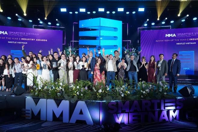 Nestlé được vinh danh tại Giải thưởng MMA Smarties Việt Nam 2024