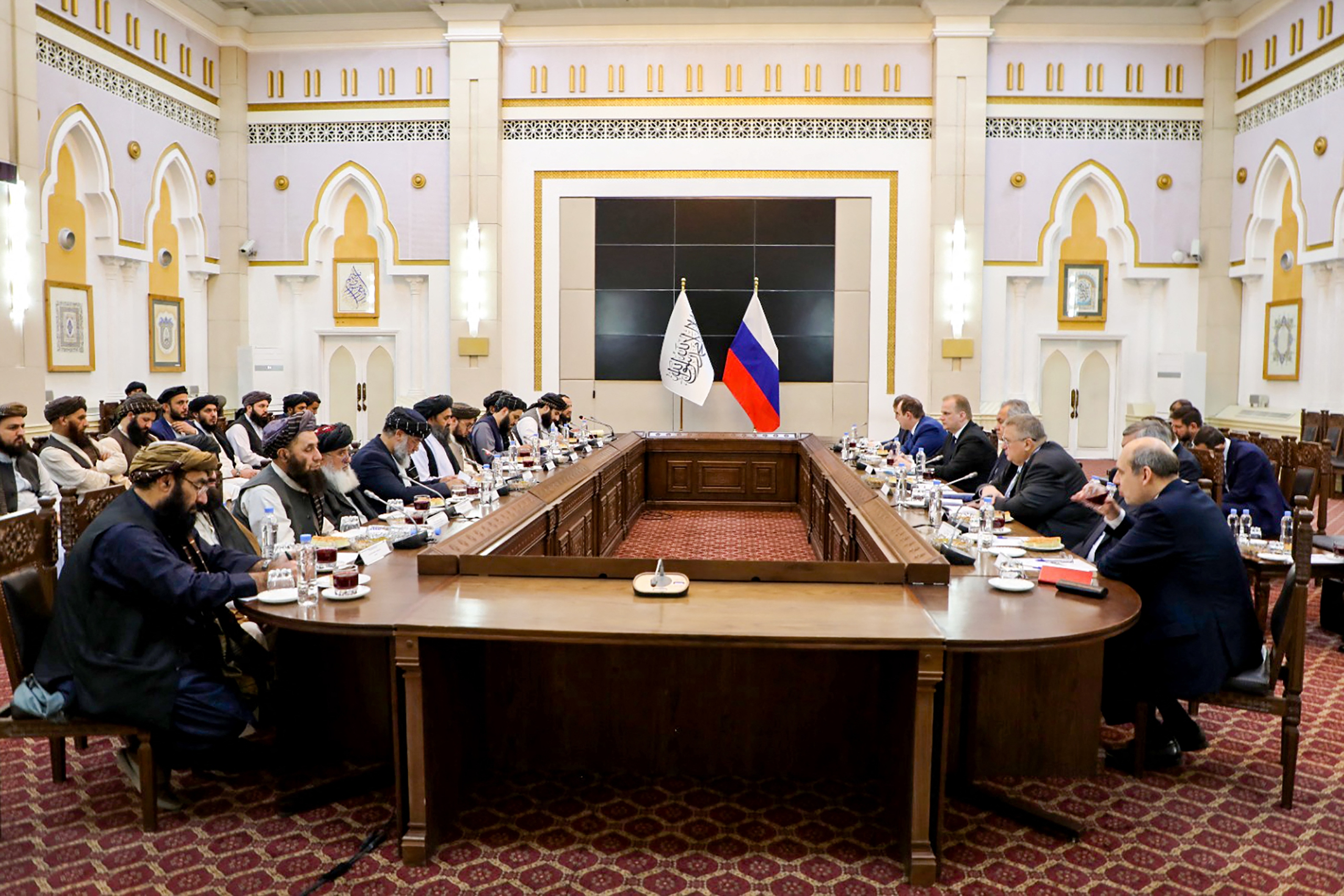Nga tăng cường hợp tác với chính quyền Taliban, nói Mỹ nên giúp tái thiết Afghanistan- Ảnh 1. Nga tăng cường hợp tác với chính quyền Taliban, nói Mỹ nên giúp tái thiết Afghanistan- Ảnh 1.
