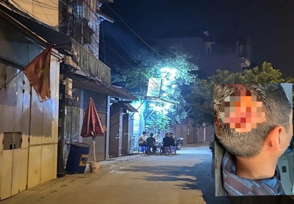 Người đàn ông ở Hà Nội tự nhiên bị đánh rách đầu - 1 Người đàn ông ở Hà Nội tự nhiên bị đánh rách đầu - 1