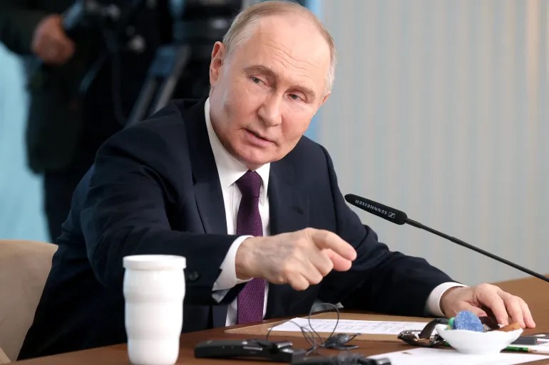 Phản ứng sau khi ông Putin cập nhật học thuyết hạt nhân Nga- Ảnh 1. Phản ứng sau khi ông Putin cập nhật học thuyết hạt nhân Nga- Ảnh 1.