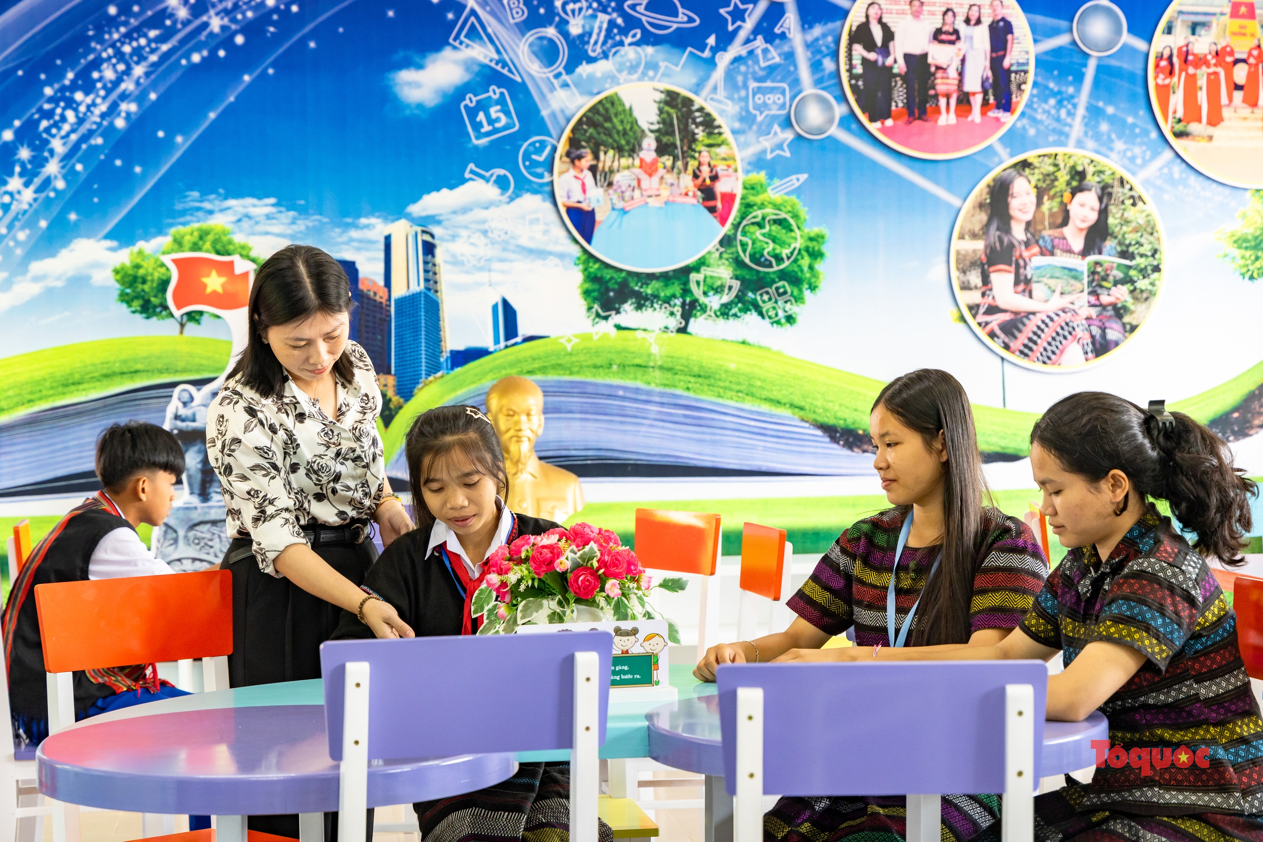 Trải nghiệm ý nghĩa của học sinh đồng bào dân tộc Bru - Vân Kiều - Ảnh 1. Trải nghiệm ý nghĩa của học sinh đồng bào dân tộc Bru - Vân Kiều - Ảnh 1.