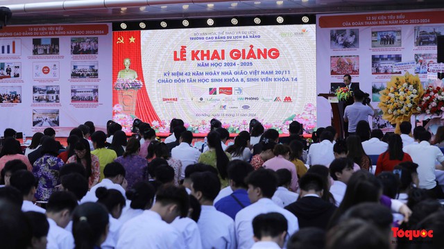 Trường Cao đẳng Du lịch Đà Nẵng khai giảng năm học 2024-2025 - Ảnh 1. Trường Cao đẳng Du lịch Đà Nẵng khai giảng năm học 2024-2025 - Ảnh 1.